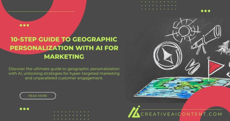 Geographic Personalization with AI
