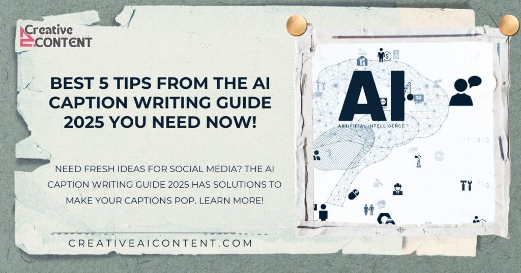Need fresh ideas for social media? The AI caption writing guide 2025 has solutions to make your captions pop. Learn more!