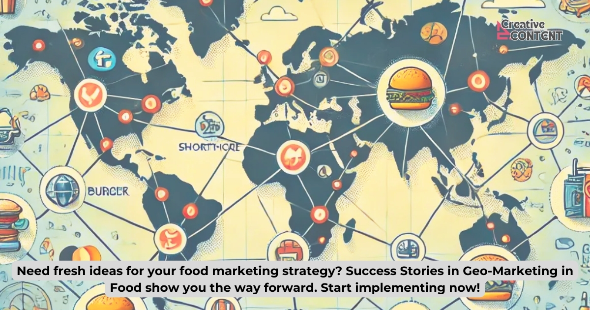 Need fresh ideas for your food marketing strategy? Success Stories in Geo-Marketing in Food show you the way forward. Start implementing now!