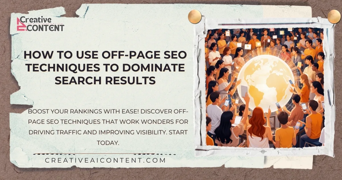 Off-page SEO Techniques
